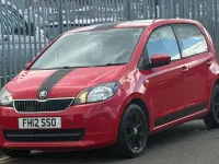 Used Skoda Citigo SE 2012 Red Hatchback