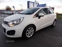 Used Kia Rio Air 2015 White Hatchback