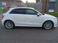 Used Audi A1 S-Line 116 HP (85 kW) 2017 White Hatchback