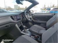 Used VW T-Roc Cabriolet R-line 150 HP (110 kW) 2022 Black Cabriolet