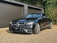 Used Mercedes E220 AMG Line Premium 194 HP (142 kW) 2018 Black Cabriolet