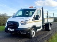 Used Ford Transit 130 HP (95 kW) 2022 White Cabriolet