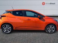 Used Nissan Micra N-Connecta 2017 Orange Hatchback