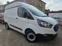 Used Ford Transit Custom 105 HP (77 kW) 2019 White Van