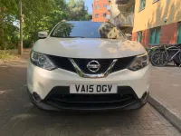Used Nissan Qashqai N-TEC 113 HP (83 kW) 2015 White SUV