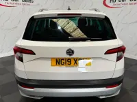 Used Skoda Karoq 150 HP (110 kW) 2019 White SUV