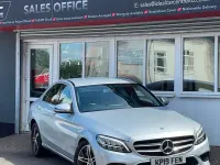 Used Mercedes C220 194 HP (142 kW) 2019 Silver Sedan