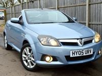 Used Vauxhall Tigra Sport 2005 Blue Cabriolet