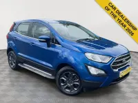 Used Ford Ecosport Zetec 100 HP (73 kW) 2018 Blue SUV