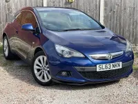 Used Vauxhall Astra GTC SRi 140 HP (102 kW) 2013 Blue Hatchback