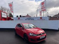 Used VW Golf VII GTD 184 HP (135 kW) 2016 Red Hatchback