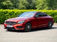 Used Mercedes C43 AMG Premium Plus 395 HP (290 kW) 2016 Red Coupe