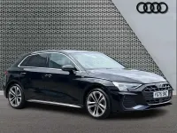 Used Audi A3 S-Line 147 HP (108 kW) 2025 Black Hatchback