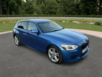 Used BMW 120 M Sport 184 HP (135 kW) 2014 Blue Hatchback