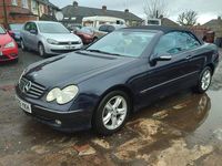 Used Mercedes CLK200 Avantgarde 2005 Blue Cabriolet