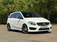 Used Mercedes B180 AMG Line Premium Plus 2016 White Hatchback