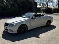 Used Mercedes E350 AMG 2010 White Cabriolet