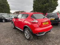 Used Nissan Juke Tekna 2016 Red SUV
