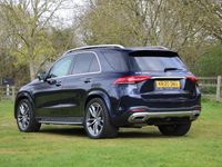 Used Mercedes GLE400 AMG line 2020 Blue Estate