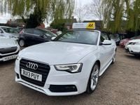 Used Audi A5 Cabriolet S-Line 2013 White Cabriolet