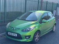 Used Mazda 2 Inclusive 103 HP (75 kW) 2009 Green Hatchback