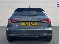 Used Audi A3 Black Edition 310 HP (228 kW) 2018 Grey Sedan