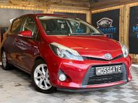 Used Toyota Yaris Hybrid 2012 Red Hatchback