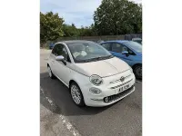 Used Fiat 500C 85 HP (62 kW) 2017 White Cabriolet