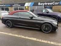 Used Mercedes C43 AMG AMG 385 HP (283 kW) 2019 Black Cabriolet