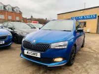 Used Skoda Fabia Monte Carlo 95 HP (69 kW) 2020 Blue Hatchback