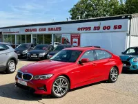 Used BMW 330 Sport Line 255 HP (187 kW) 2019 Red Sedan