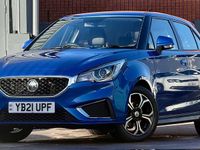 Used MG MG3 Exclusive 106 HP (77 kW) 2021 Blue Hatchback