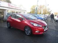 Used Nissan Micra Acenta 2018 Red Hatchback