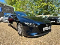 Begagnad Mazda 3 2019 Blå Halvkombi