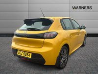 Used Peugeot 208 Active Premium 99 HP (72 kW) 2021 Yellow Hatchback