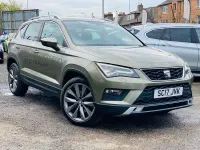 Begagnad Seat Ateca 4Drive 150 HK (110 kW) 2017 Grön SUV