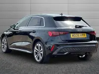 New Audi A3 Sportback S-Line 201 HP (147 kW) 2026 Mythos black Hatchback