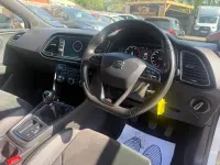 Used Seat Leon Black Edition 2019 White Hatchback