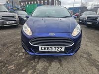 Used Ford Fiesta Zetec 2013 Blue Hatchback