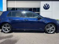 Used VW Golf VII R-line 150 HP (110 kW) 2019 Blue Hatchback