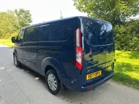 Used Ford Transit Custom Limited 130 HP (95 kW) 2021 Blue Van