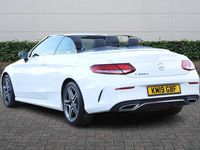 Used Mercedes C300 AMG Line Premium 2019 White Cabriolet