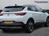 Used Vauxhall Grandland X Sport 131 HP (96 kW) 2019 White SUV
