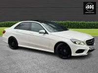 Used Mercedes E350 AMG 2014 White Sedan