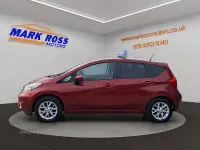 Used Nissan Note Acenta Premium 2014 Red Hatchback