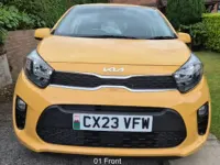 Used Kia Picanto 67 HP (49 kW) 2023 Yellow Hatchback
