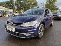 Used VW Golf VII SE 115 HP (84 kW) 2017 Blue Hatchback