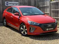 Used Hyundai Ioniq Premium SE 2018 Orange Hatchback