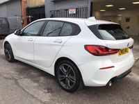 Used BMW 118 Sport Line 2019 White Hatchback