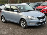 Used Skoda Fabia SE 105 HP (77 kW) 2011 Blue Hatchback